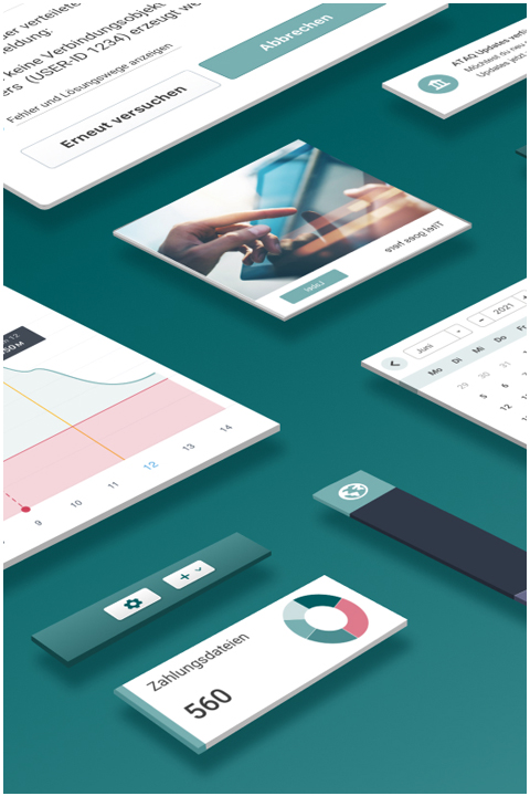 Portfolio preview for UI design by Uwe Wagner